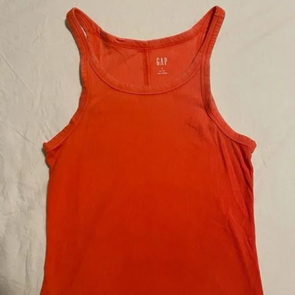 Two Gap Ribbed Racerback Tanks - Picture 2 of 2